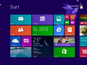 Windows 8.1 - Start screen
