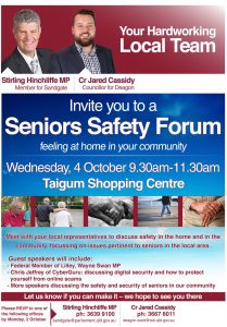 Seniors Safety Forum 2017
