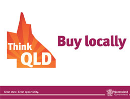Think QLD, Buy locally
