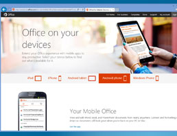 Get Microsoft Office free on your mobile or tablet