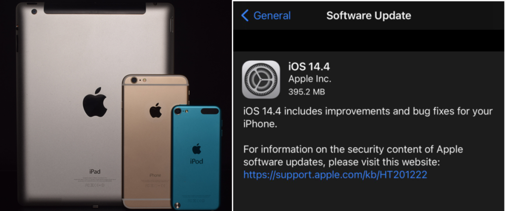 Apple urges iPhone and iPad users to update their operating systems