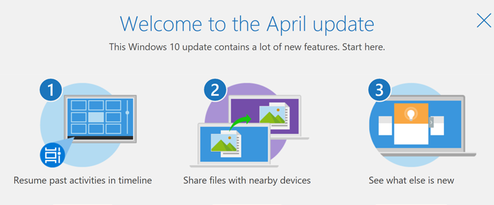 Windows 10 April 2018 Update released