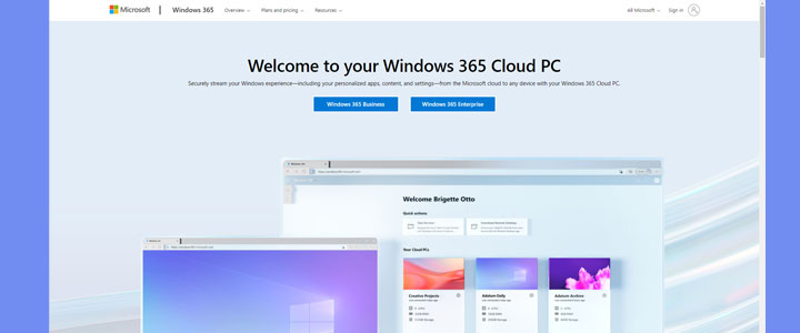 Introducing Windows 365 Cloud PC