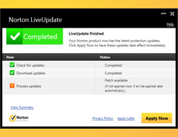 Norton LiveUpdate