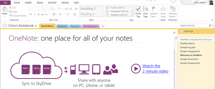 Microsoft OneNote