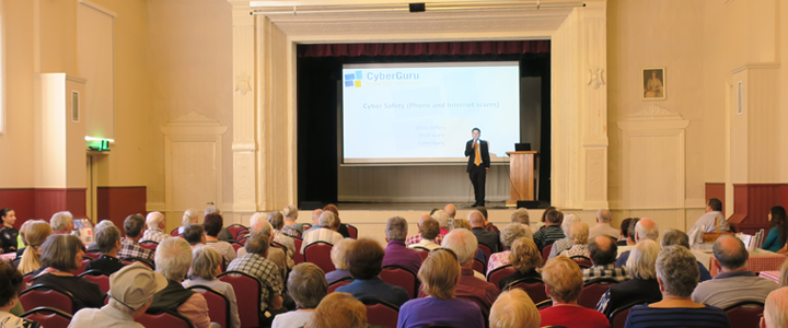 CyberGuru talks cyber safety at Seniors Safety Forum