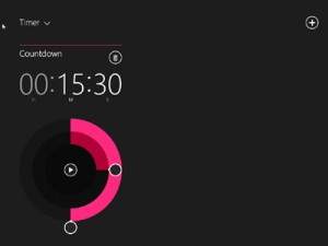 Windows 8.1 - Alarm app