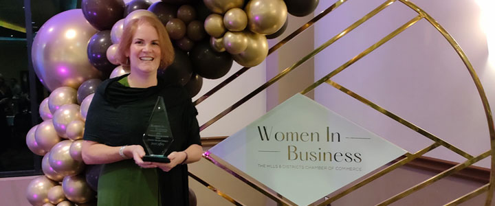 CyberGuru Business Development Guru wins Women in Business Award